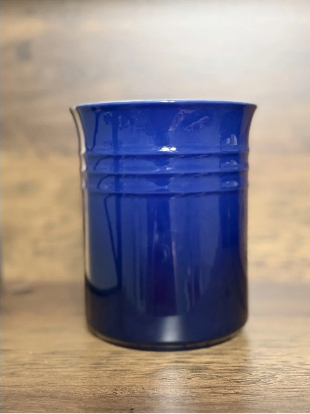 INDIGO LE CREUSET Utensil Crock New 1L Brand New